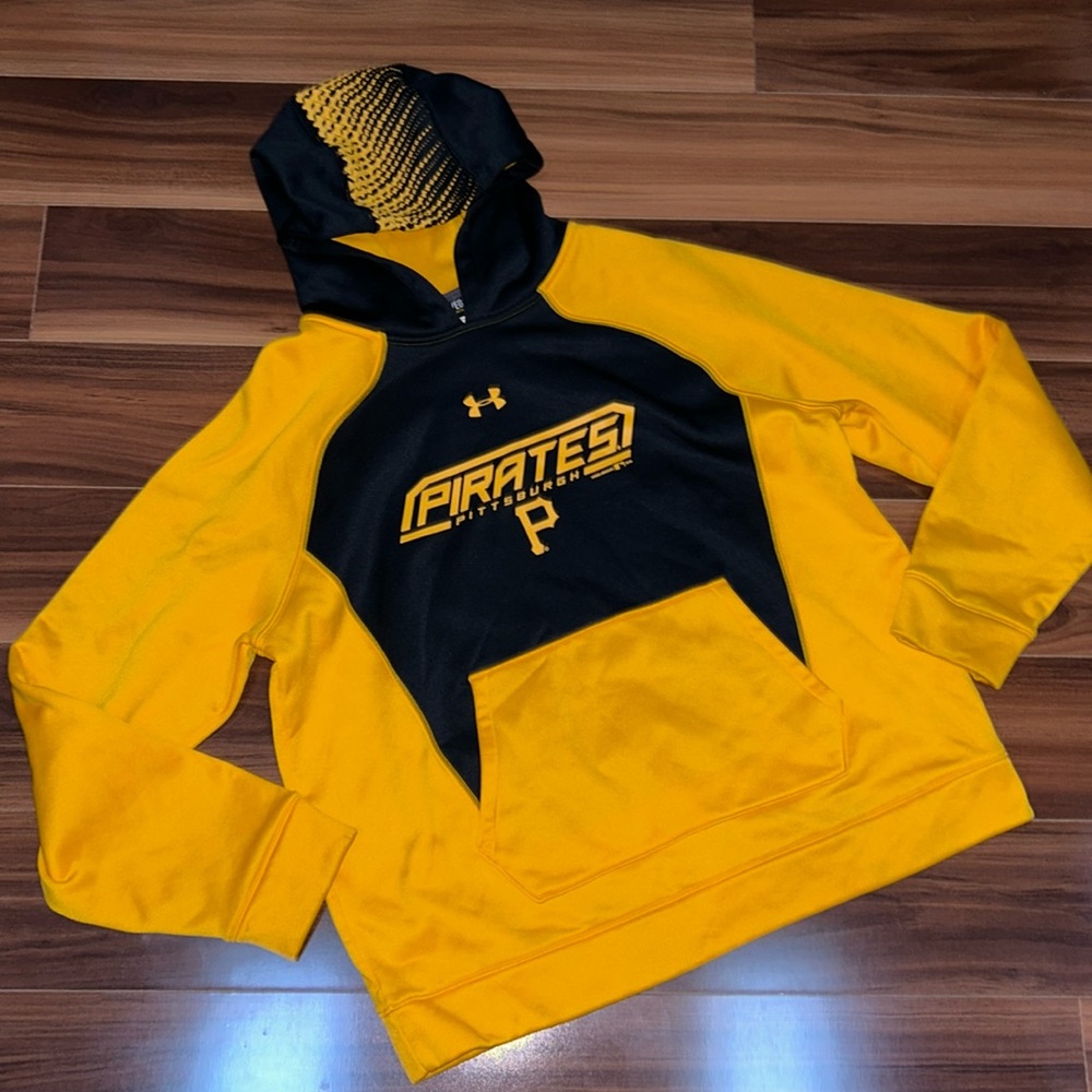 YXL youth XL Pittsburgh pirates under Armour cold gear hoodie